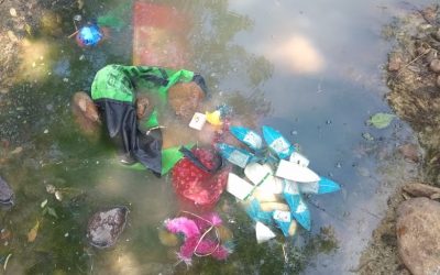 Idols thrown into river by devoted Hindu after he was healed by the Lord Jesus Christ