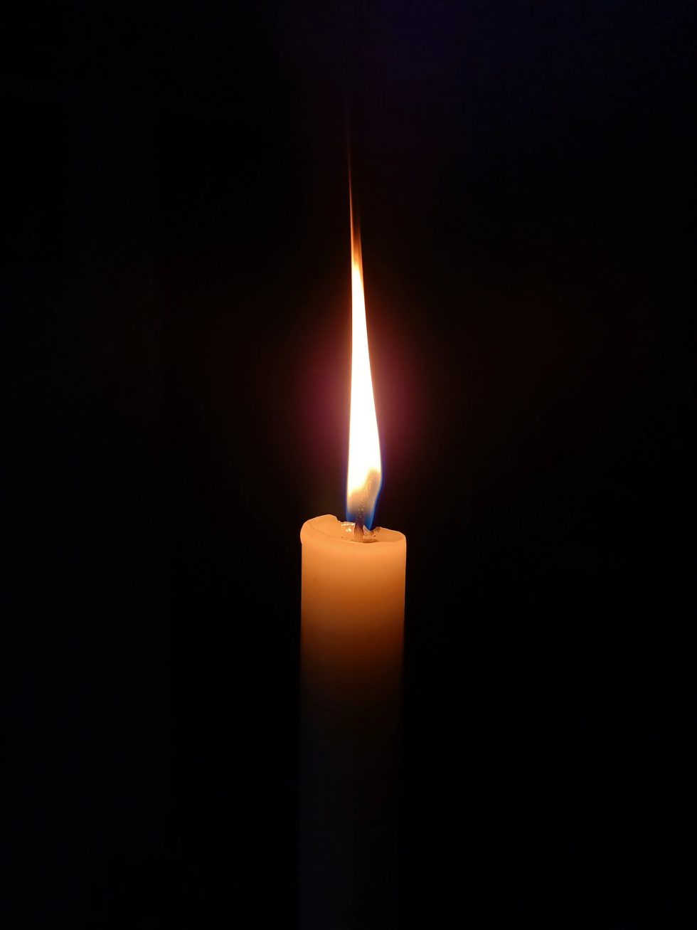 As a Hindu worshiped her god, her candle goes out 3 times. The god ...