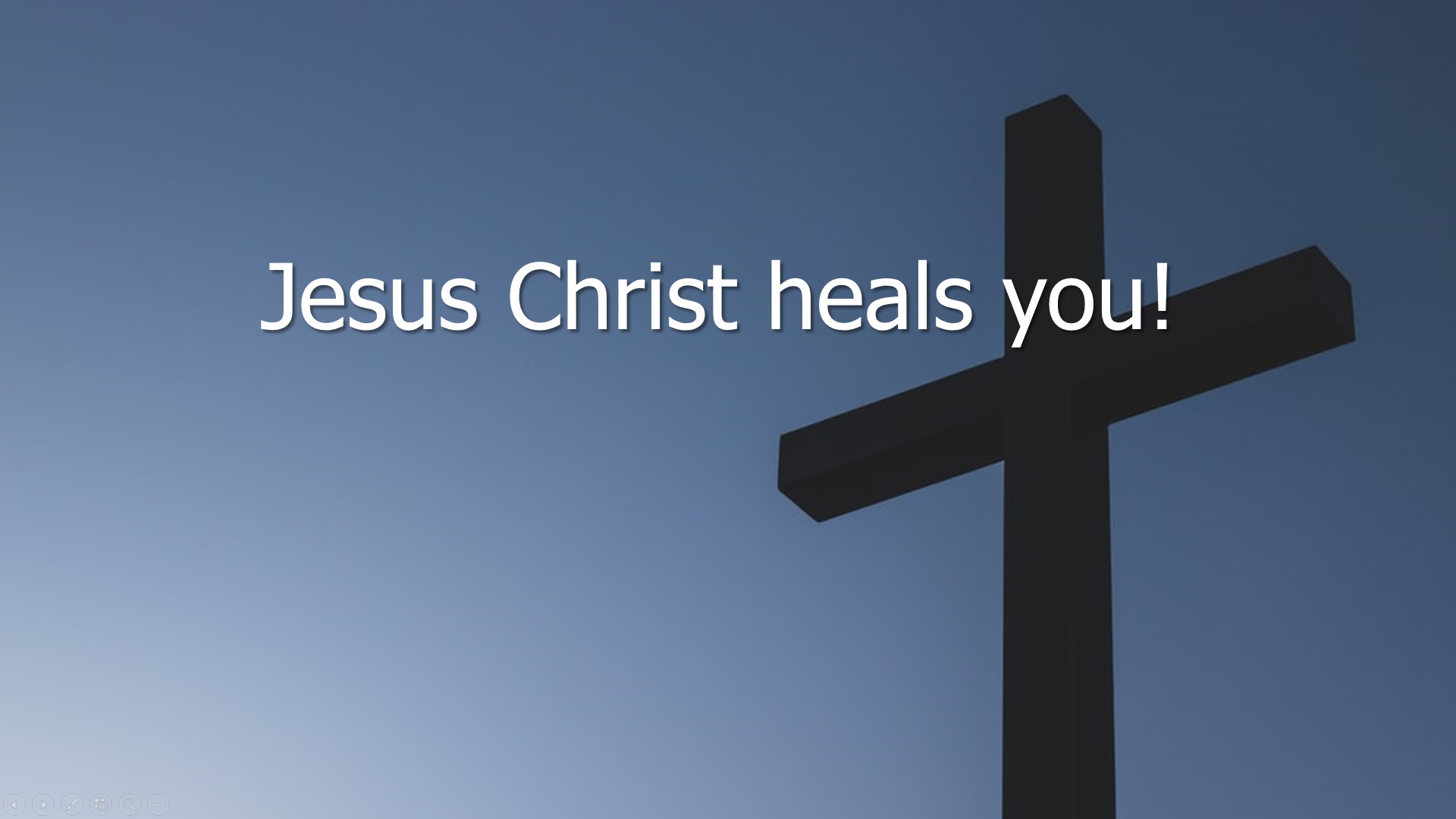 Jesus Christ heals you! - Training Believers Around the World