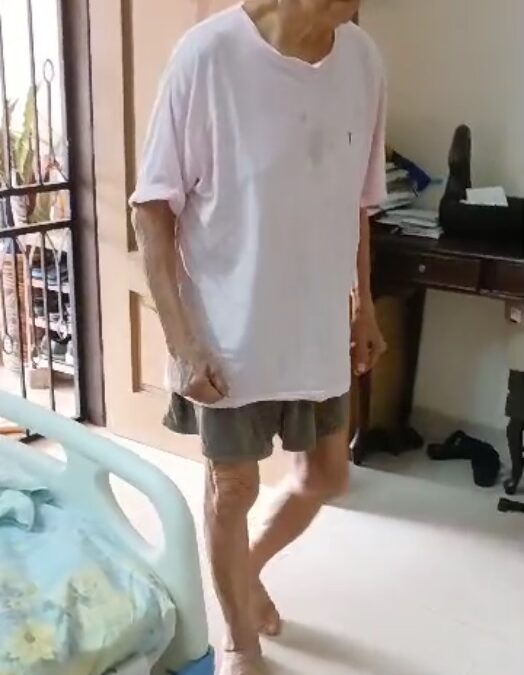 Retired Director of Asian Outreach totally bedridden after contracting COVID in January 2024…gets up and walks in Jesus’ name!