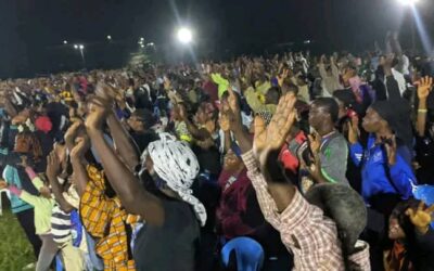 Crusade in Africa held by Evangelist trained by Elijah Challenge Cameroon Coordinator Rev. Peter Ngum