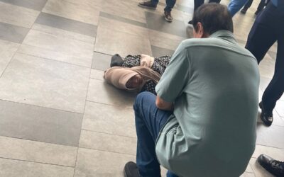 Muslim woman lying unconscious on floor of busy airport in Indonesia gets up in Jesus’ name before onlookers