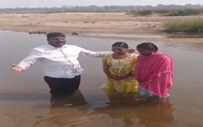 Water baptism is ILLEGAL in the Indian state of Chhattisgarh; “forced” conversion by workers can result in imprisonment